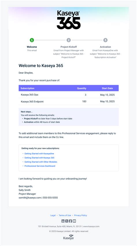 my ops email.